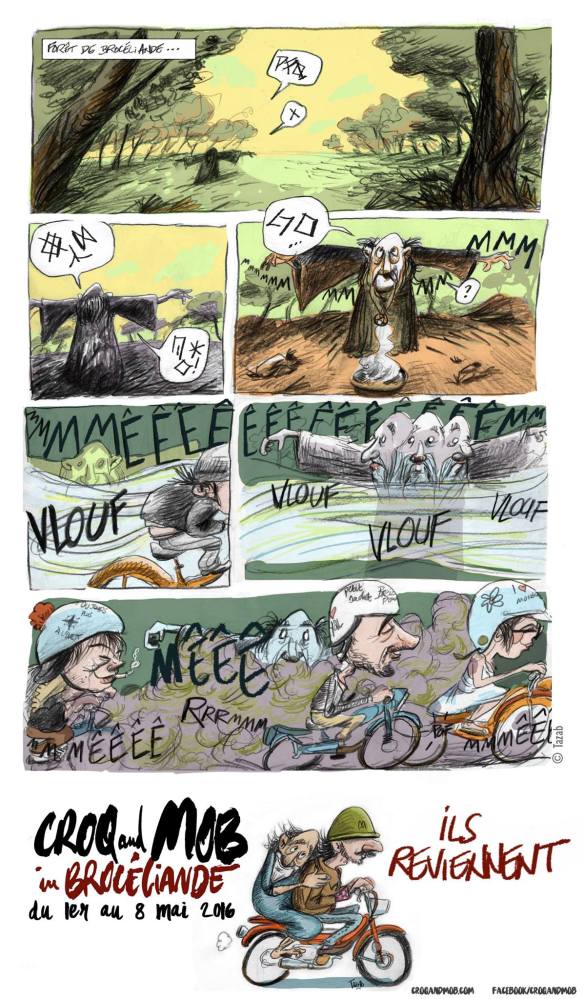Croq & Mob in Brocéliande. Le retour
