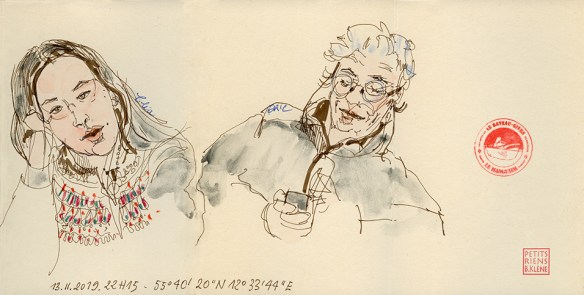 Les Petits Riens du Groenland © ADAGP Bénédicte Klène. Résidence Artistes en Arctique 2019