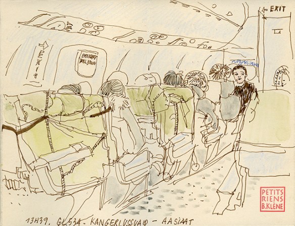 Les Petits Riens du Groenland © ADAGP Bénédicte Klène. Résidence Artistes en Arctique 2019