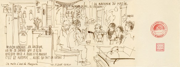 Les Petits Riens du Groenland © ADAGP Bénédicte Klène. Résidence Artistes en Arctique 2019