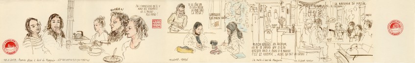 Les Petits Riens du Groenland © ADAGP Bénédicte Klène. Résidence Artistes en Arctique 2019