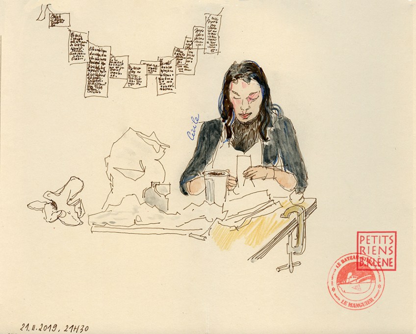 Les Petits Riens du Groenland © ADAGP Bénédicte Klène. Résidence Artistes en Arctique 2019