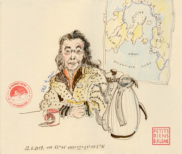 Les Petits Riens du Groenland © ADAGP Bénédicte Klène. Résidence Artistes en Arctique 2019