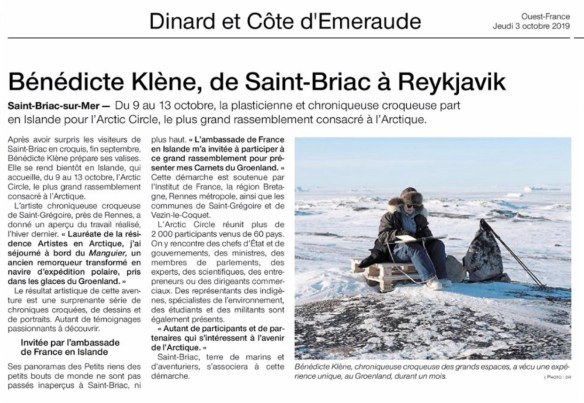 Eric Bourret © Résidence Artistes en Arctique 2019