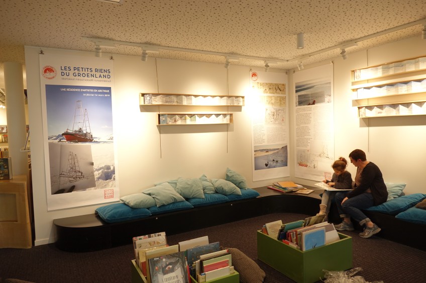 Les Petits Riens © ADAGP / Bénédicte Klène. Résidence Artistes en Arctique 2019