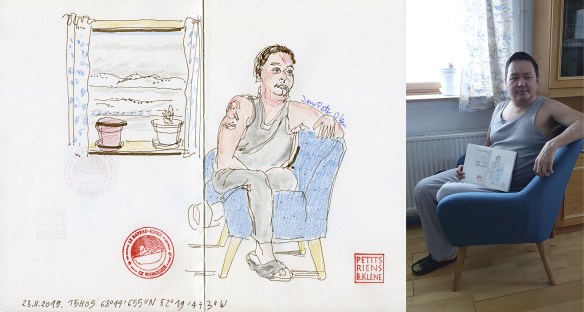 Les Petits Riens © ADAGP / Bénédicte Klène. Résidence Artistes en Arctique 2019