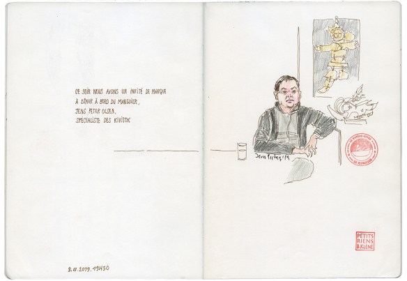 Les Petits Riens © ADAGP / Bénédicte Klène. Résidence Artistes en Arctique 2019